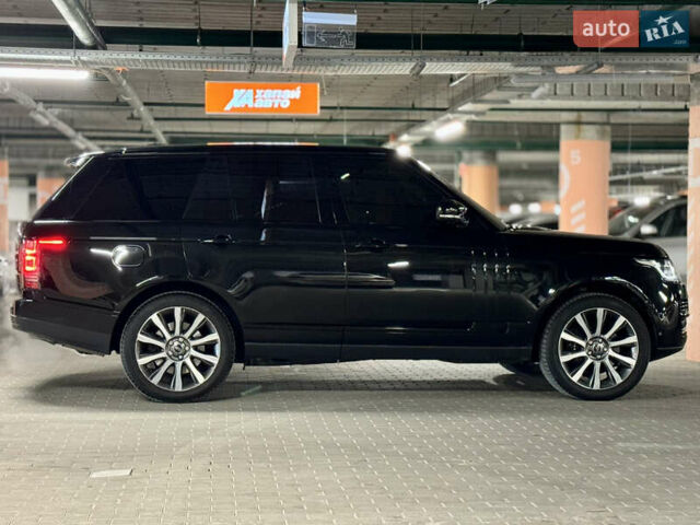 Черный Ленд Ровер Рендж Ровер, объемом двигателя 4.95 л и пробегом 159 тыс. км за 32000 $, фото 3 на Automoto.ua