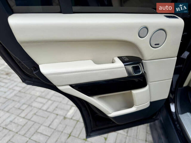 Чорний Ленд Ровер Рендж Ровер, об'ємом двигуна 4.4 л та пробігом 240 тис. км за 29500 $, фото 33 на Automoto.ua