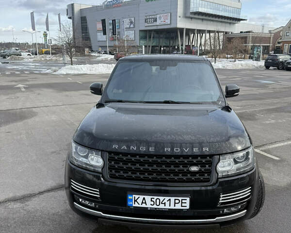Черный Ленд Ровер Рендж Ровер, объемом двигателя 5 л и пробегом 250 тыс. км за 25000 $, фото 9 на Automoto.ua