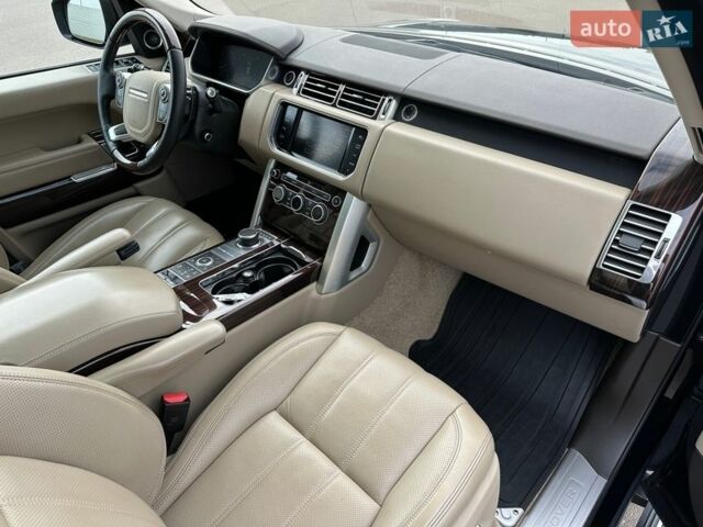 Черный Ленд Ровер Рендж Ровер, объемом двигателя 5 л и пробегом 52 тыс. км за 37800 $, фото 28 на Automoto.ua