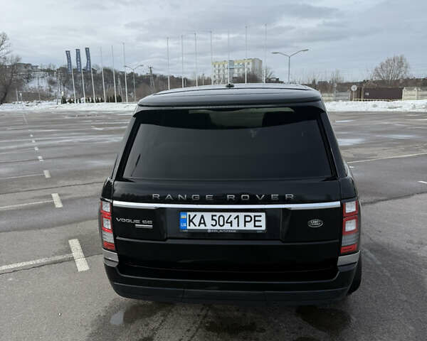 Черный Ленд Ровер Рендж Ровер, объемом двигателя 5 л и пробегом 250 тыс. км за 25000 $, фото 4 на Automoto.ua