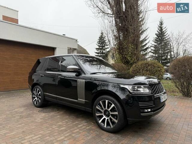 Чорний Ленд Ровер Рендж Ровер, об'ємом двигуна 5 л та пробігом 175 тис. км за 26950 $, фото 4 на Automoto.ua