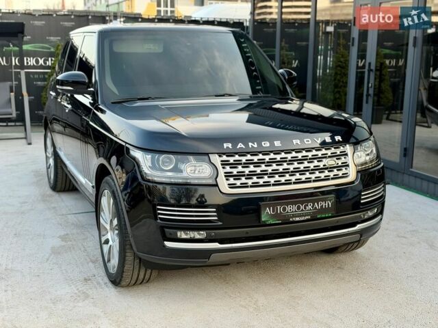Черный Ленд Ровер Рендж Ровер, объемом двигателя 5 л и пробегом 110 тыс. км за 33900 $, фото 2 на Automoto.ua