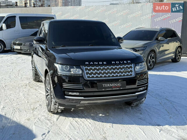 Черный Ленд Ровер Рендж Ровер, объемом двигателя 5 л и пробегом 102 тыс. км за 33500 $, фото 2 на Automoto.ua