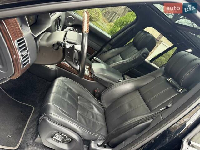 Чорний Ленд Ровер Рендж Ровер, об'ємом двигуна 5 л та пробігом 175 тис. км за 26950 $, фото 55 на Automoto.ua