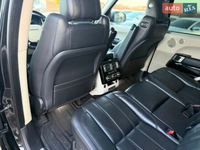 Черный Ленд Ровер Рендж Ровер, объемом двигателя 4.4 л и пробегом 240 тыс. км за 29888 $, фото 7 на Automoto.ua