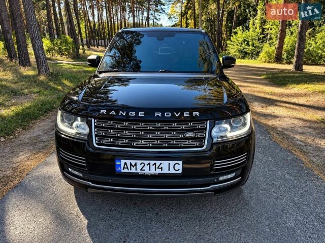 Чорний Ленд Ровер Рендж Ровер, об'ємом двигуна 5 л та пробігом 235 тис. км за 27000 $, фото 21 на Automoto.ua