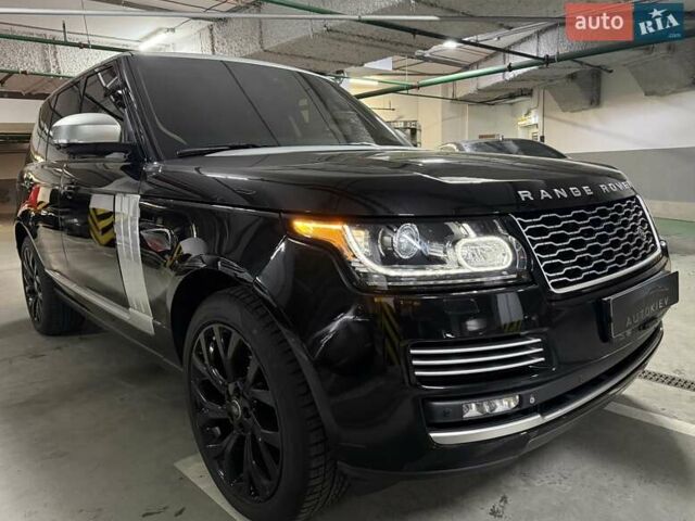 Черный Ленд Ровер Рендж Ровер, объемом двигателя 3 л и пробегом 220 тыс. км за 29900 $, фото 2 на Automoto.ua