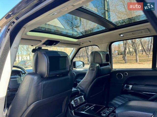 Чорний Ленд Ровер Рендж Ровер, об'ємом двигуна 4.37 л та пробігом 201 тис. км за 29500 $, фото 9 на Automoto.ua