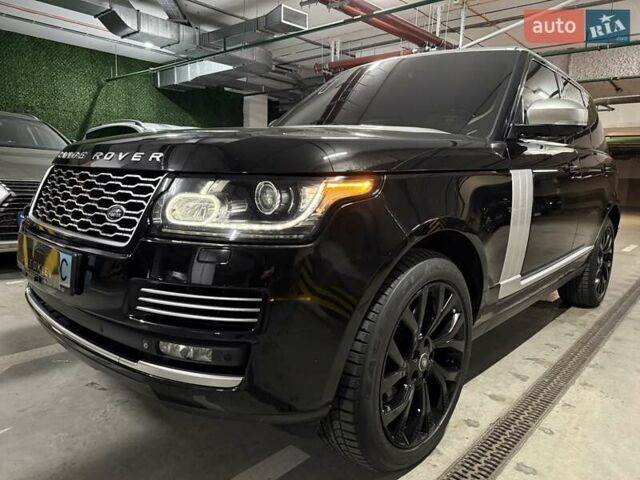 Черный Ленд Ровер Рендж Ровер, объемом двигателя 3 л и пробегом 220 тыс. км за 29900 $, фото 6 на Automoto.ua