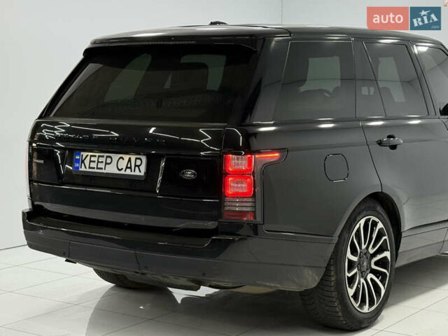 Чорний Ленд Ровер Рендж Ровер, об'ємом двигуна 4.37 л та пробігом 216 тис. км за 27500 $, фото 14 на Automoto.ua