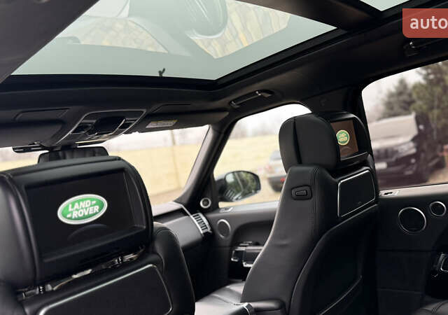 Черный Ленд Ровер Рендж Ровер, объемом двигателя 5 л и пробегом 150 тыс. км за 39800 $, фото 13 на Automoto.ua