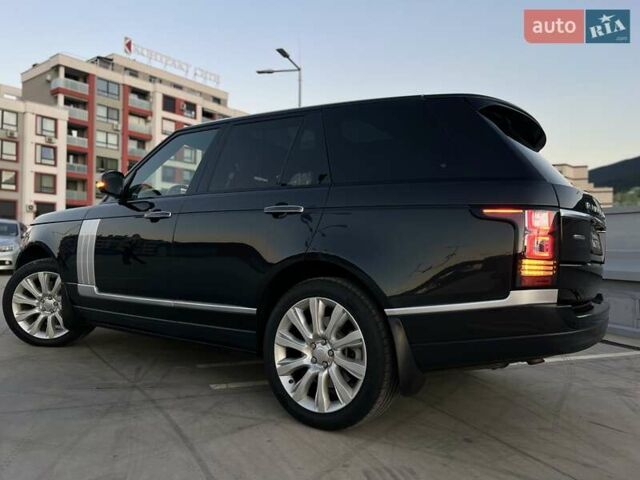 Чорний Ленд Ровер Рендж Ровер, об'ємом двигуна 5 л та пробігом 125 тис. км за 41000 $, фото 1 на Automoto.ua
