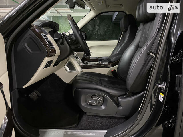 Черный Ленд Ровер Рендж Ровер, объемом двигателя 3 л и пробегом 220 тыс. км за 29900 $, фото 37 на Automoto.ua