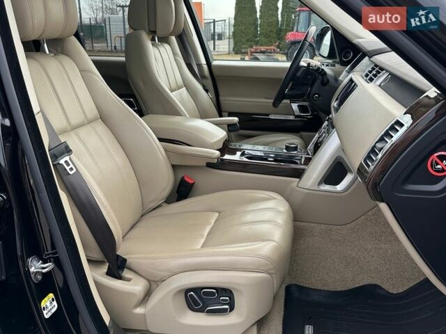 Черный Ленд Ровер Рендж Ровер, объемом двигателя 5 л и пробегом 52 тыс. км за 37800 $, фото 30 на Automoto.ua