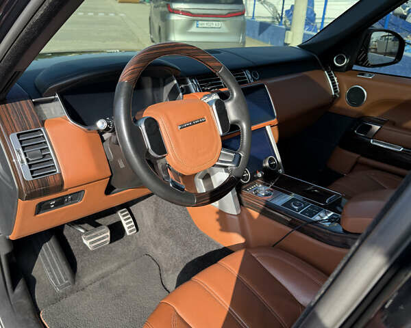 Черный Ленд Ровер Рендж Ровер, объемом двигателя 4.37 л и пробегом 202 тыс. км за 61499 $, фото 26 на Automoto.ua