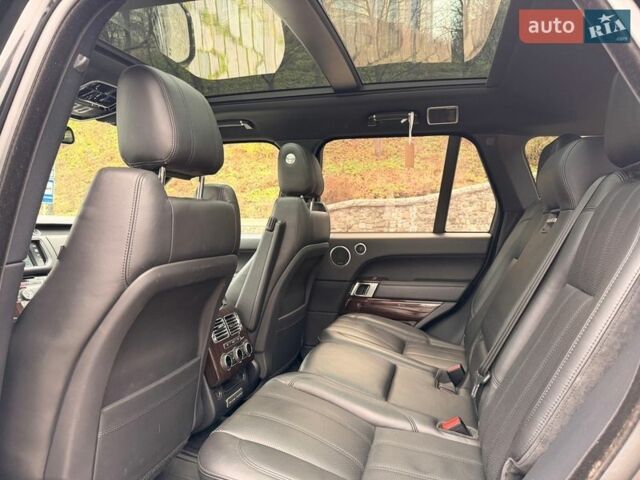 Черный Ленд Ровер Рендж Ровер, объемом двигателя 3 л и пробегом 204 тыс. км за 28500 $, фото 49 на Automoto.ua