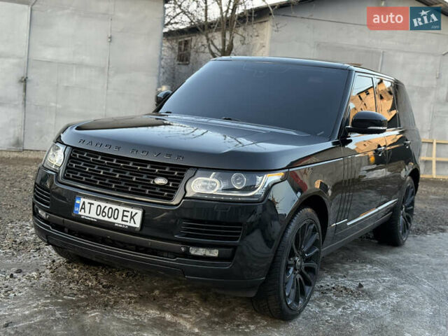 Чорний Ленд Ровер Рендж Ровер, об'ємом двигуна 5 л та пробігом 205 тис. км за 29999 $, фото 11 на Automoto.ua