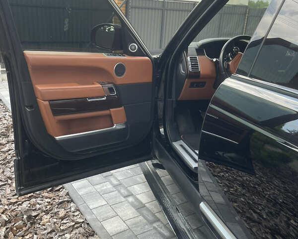 Черный Ленд Ровер Рендж Ровер, объемом двигателя 4.37 л и пробегом 210 тыс. км за 39999 $, фото 20 на Automoto.ua