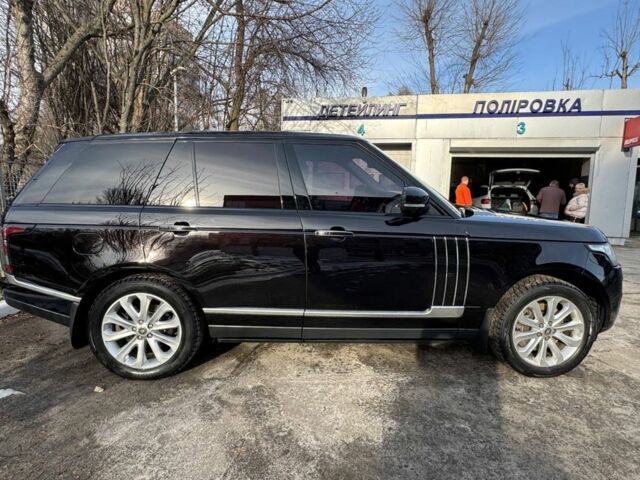 Чорний Ленд Ровер Рендж Ровер, об'ємом двигуна 4.4 л та пробігом 220 тис. км за 40000 $, фото 2 на Automoto.ua
