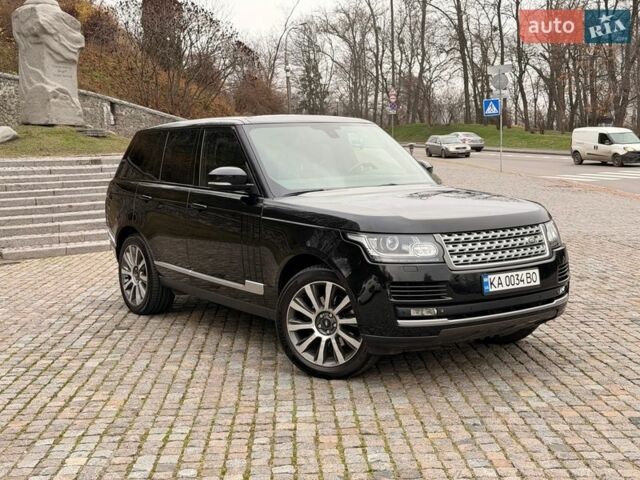 Черный Ленд Ровер Рендж Ровер, объемом двигателя 3 л и пробегом 204 тыс. км за 28500 $, фото 5 на Automoto.ua