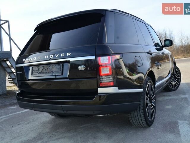 Чорний Ленд Ровер Рендж Ровер, об'ємом двигуна 3 л та пробігом 159 тис. км за 34750 $, фото 30 на Automoto.ua