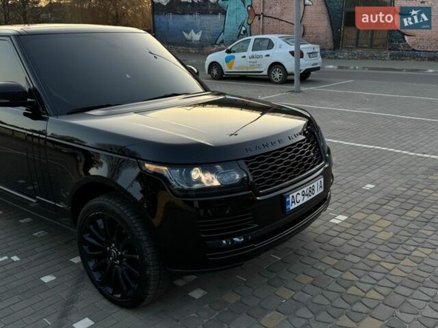 Черный Ленд Ровер Рендж Ровер, объемом двигателя 5 л и пробегом 206 тыс. км за 29500 $, фото 5 на Automoto.ua