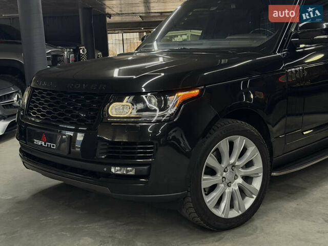 Черный Ленд Ровер Рендж Ровер, объемом двигателя 3 л и пробегом 158 тыс. км за 28900 $, фото 8 на Automoto.ua