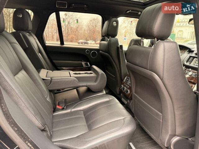 Черный Ленд Ровер Рендж Ровер, объемом двигателя 3 л и пробегом 204 тыс. км за 28500 $, фото 62 на Automoto.ua