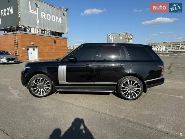 Черный Ленд Ровер Рендж Ровер, объемом двигателя 4.4 л и пробегом 116 тыс. км за 39900 $, фото 1 на Automoto.ua