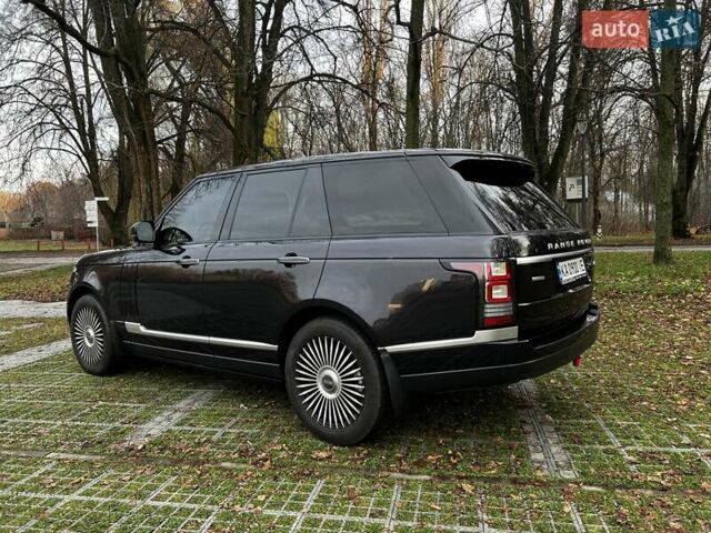 Черный Ленд Ровер Рендж Ровер, объемом двигателя 5 л и пробегом 175 тыс. км за 40300 $, фото 6 на Automoto.ua