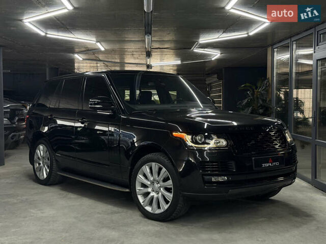 Черный Ленд Ровер Рендж Ровер, объемом двигателя 3 л и пробегом 158 тыс. км за 28900 $, фото 1 на Automoto.ua