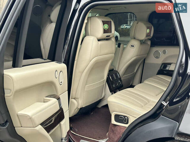 Чорний Ленд Ровер Рендж Ровер, об'ємом двигуна 5 л та пробігом 200 тис. км за 29000 $, фото 12 на Automoto.ua