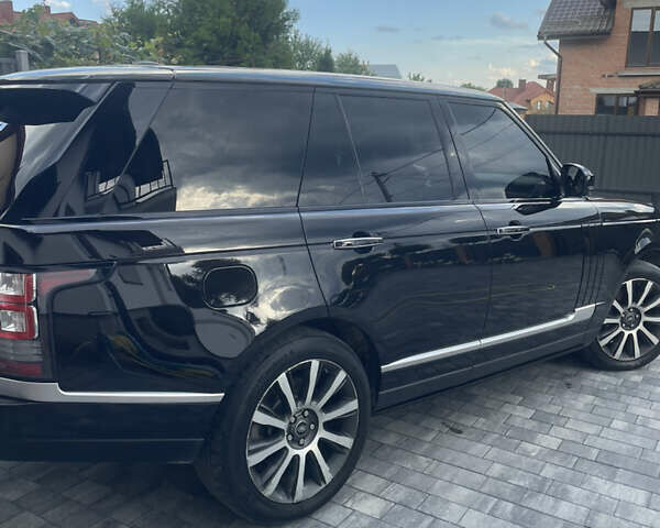 Черный Ленд Ровер Рендж Ровер, объемом двигателя 4.37 л и пробегом 210 тыс. км за 39999 $, фото 22 на Automoto.ua