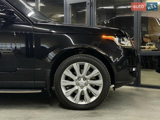 Черный Ленд Ровер Рендж Ровер, объемом двигателя 3 л и пробегом 158 тыс. км за 28900 $, фото 4 на Automoto.ua