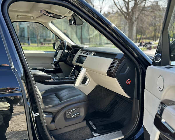 Черный Ленд Ровер Рендж Ровер, объемом двигателя 2.99 л и пробегом 163 тыс. км за 37000 $, фото 8 на Automoto.ua