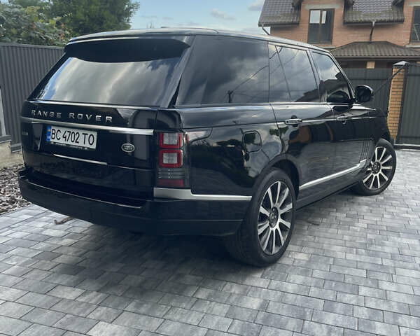 Черный Ленд Ровер Рендж Ровер, объемом двигателя 4.37 л и пробегом 210 тыс. км за 39999 $, фото 27 на Automoto.ua