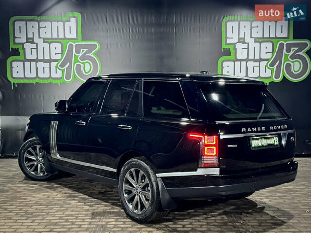 Чорний Ленд Ровер Рендж Ровер, об'ємом двигуна 4.37 л та пробігом 246 тис. км за 32299 $, фото 10 на Automoto.ua