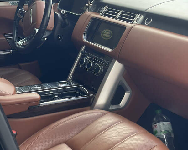 Черный Ленд Ровер Рендж Ровер, объемом двигателя 4.37 л и пробегом 210 тыс. км за 39999 $, фото 16 на Automoto.ua