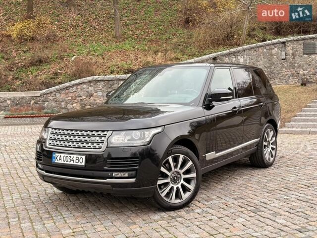 Черный Ленд Ровер Рендж Ровер, объемом двигателя 3 л и пробегом 204 тыс. км за 28500 $, фото 2 на Automoto.ua