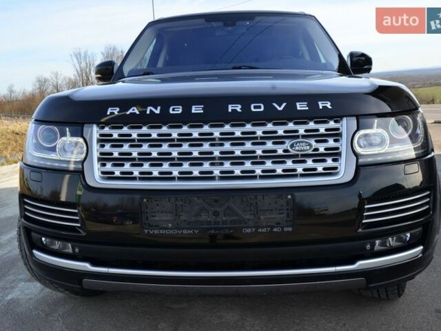 Чорний Ленд Ровер Рендж Ровер, об'ємом двигуна 3 л та пробігом 159 тис. км за 34750 $, фото 5 на Automoto.ua