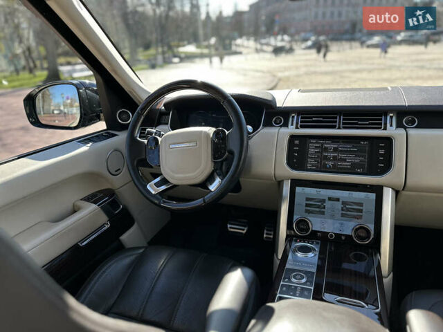 Черный Ленд Ровер Рендж Ровер, объемом двигателя 2.99 л и пробегом 163 тыс. км за 37000 $, фото 10 на Automoto.ua
