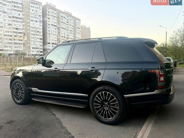 Чорний Ленд Ровер Рендж Ровер, об'ємом двигуна 5 л та пробігом 207 тис. км за 34900 $, фото 3 на Automoto.ua
