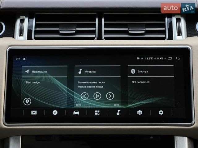 Чорний Ленд Ровер Рендж Ровер, об'ємом двигуна 4.4 л та пробігом 221 тис. км за 28800 $, фото 27 на Automoto.ua