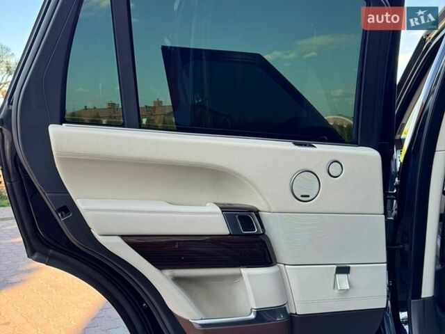 Черный Ленд Ровер Рендж Ровер, объемом двигателя 4.4 л и пробегом 170 тыс. км за 44444 $, фото 19 на Automoto.ua