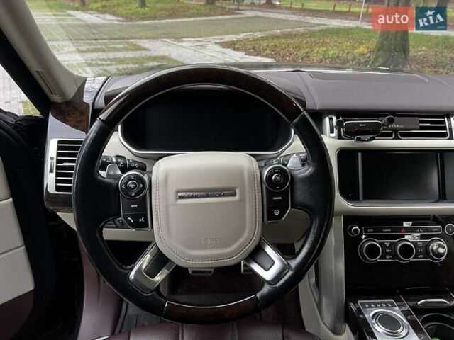 Черный Ленд Ровер Рендж Ровер, объемом двигателя 5 л и пробегом 175 тыс. км за 40300 $, фото 17 на Automoto.ua
