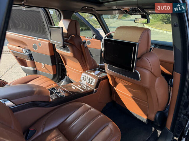 Черный Ленд Ровер Рендж Ровер, объемом двигателя 4.37 л и пробегом 202 тыс. км за 61499 $, фото 36 на Automoto.ua