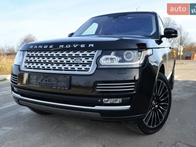 Чорний Ленд Ровер Рендж Ровер, об'ємом двигуна 3 л та пробігом 159 тис. км за 34750 $, фото 9 на Automoto.ua