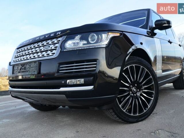 Чорний Ленд Ровер Рендж Ровер, об'ємом двигуна 3 л та пробігом 159 тис. км за 34750 $, фото 4 на Automoto.ua