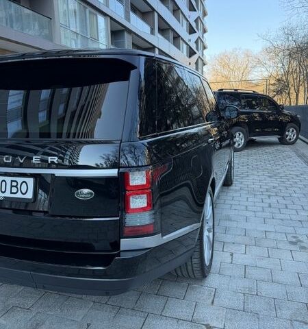 Чорний Ленд Ровер Рендж Ровер, об'ємом двигуна 4.37 л та пробігом 98 тис. км за 44900 $, фото 11 на Automoto.ua